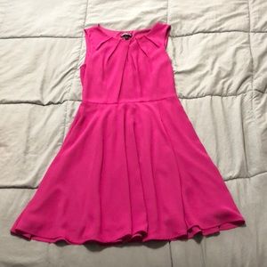 Violet colored dress